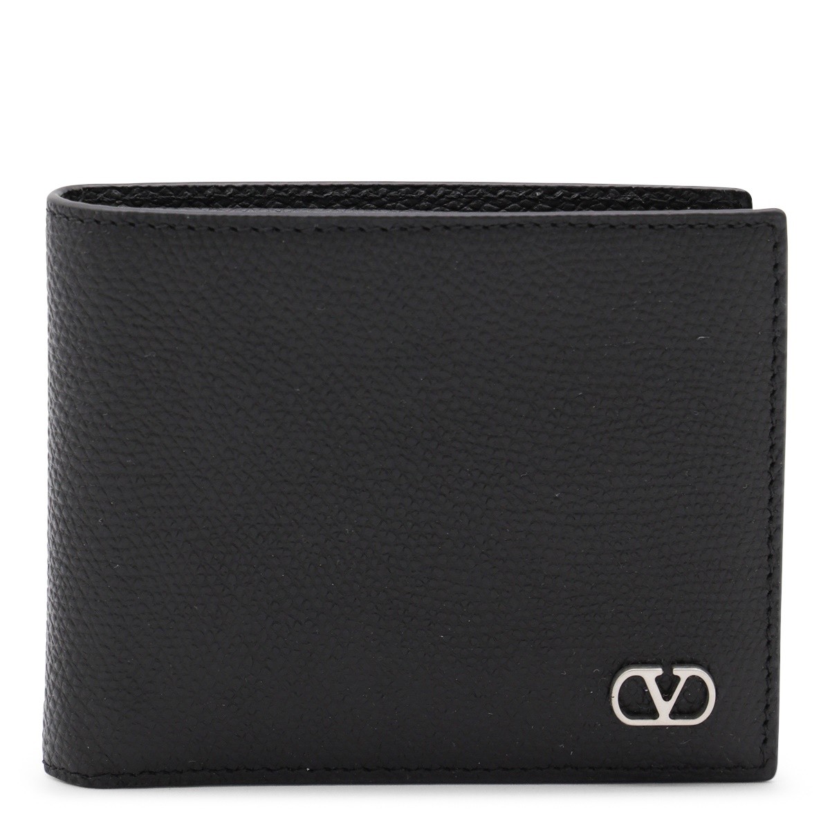 BLACK LEATHER WALLET