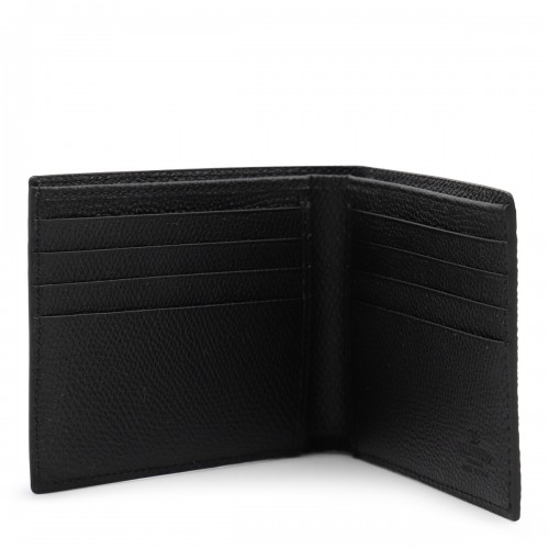 BLACK LEATHER WALLET 2