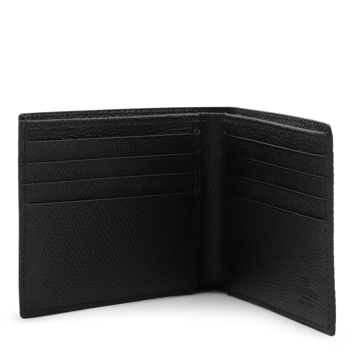BLACK LEATHER WALLET