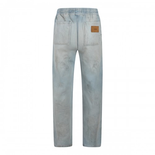 LIGHT BLUE COTTON JEANS