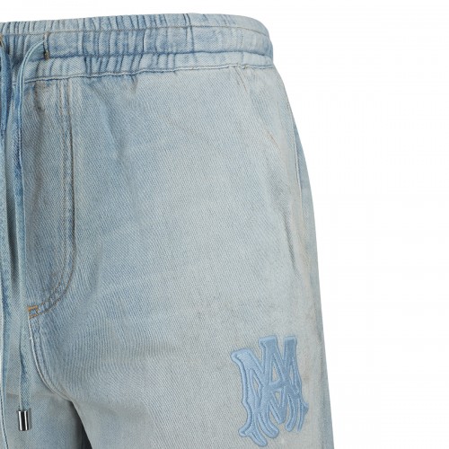 LIGHT BLUE COTTON JEANS