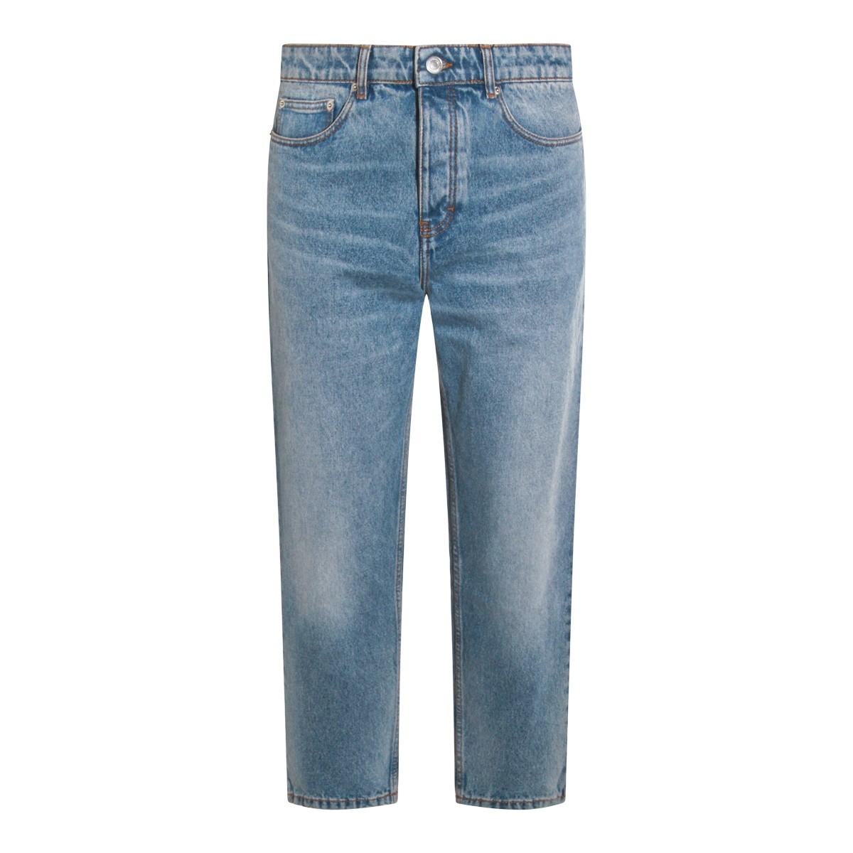 LIGHT BLUE COTTON JEANS