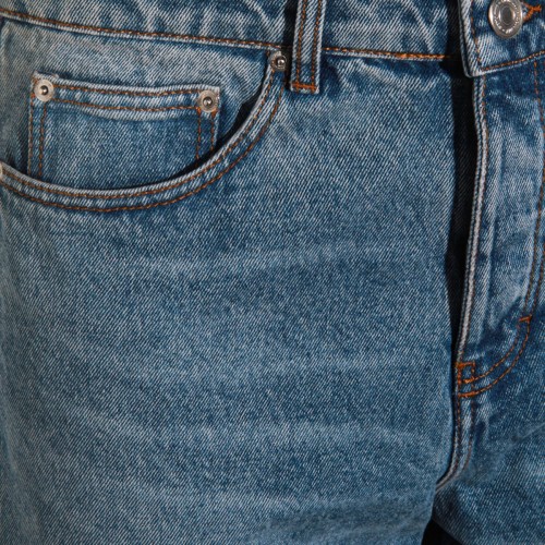 LIGHT BLUE COTTON JEANS