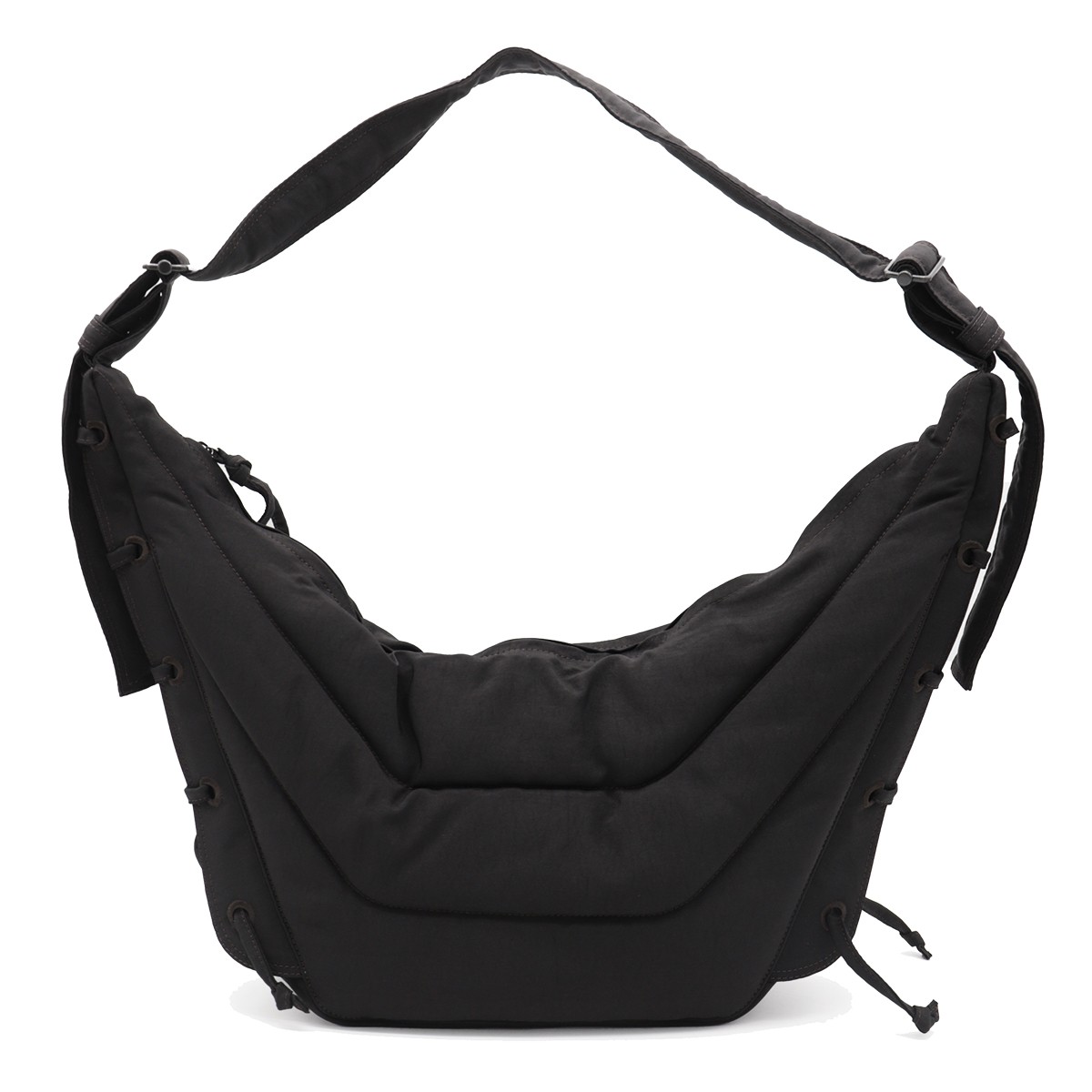 DARK BROWN MEDIUM SOFT GAME SHOULDER BAG