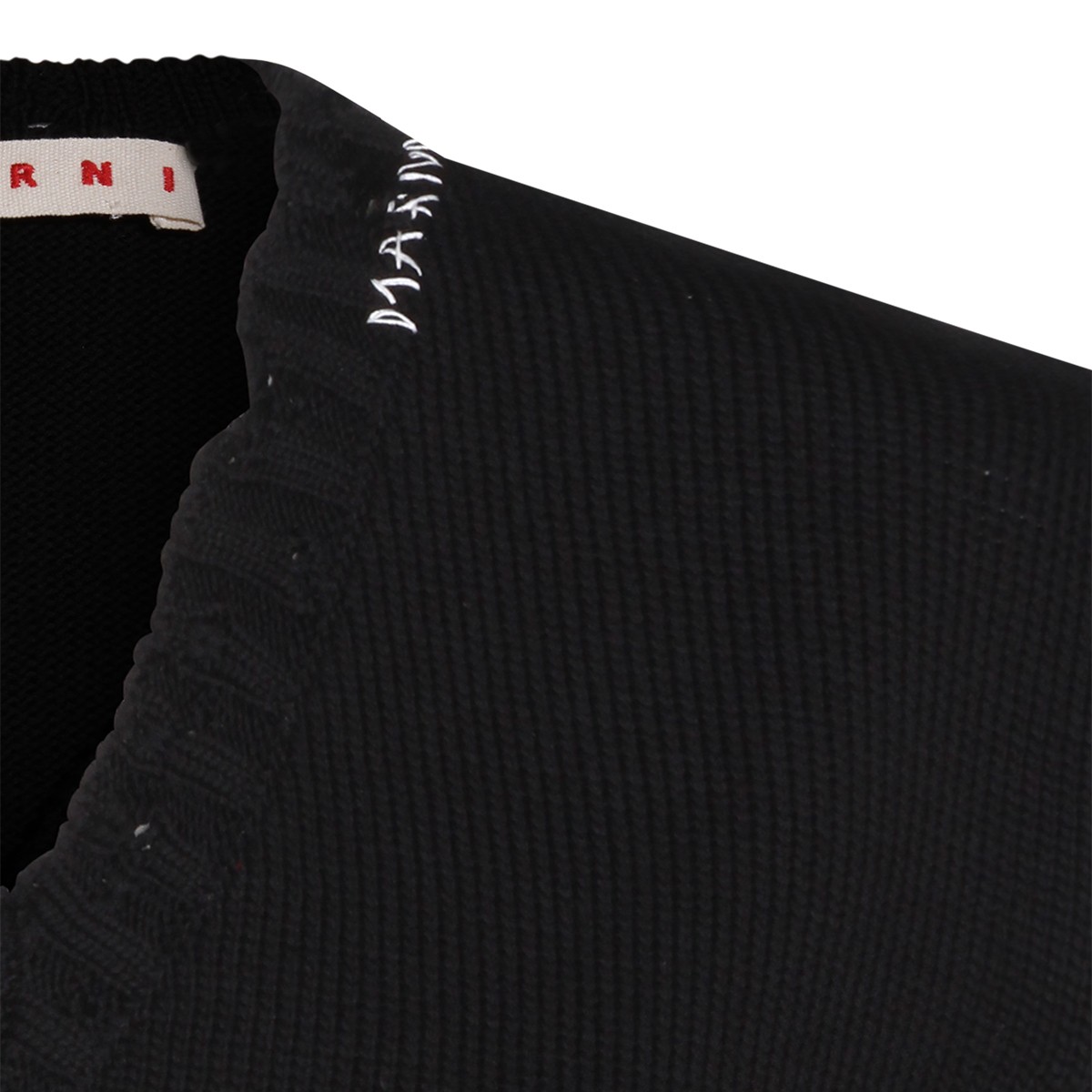 BLACK COTTON KNITWEAR