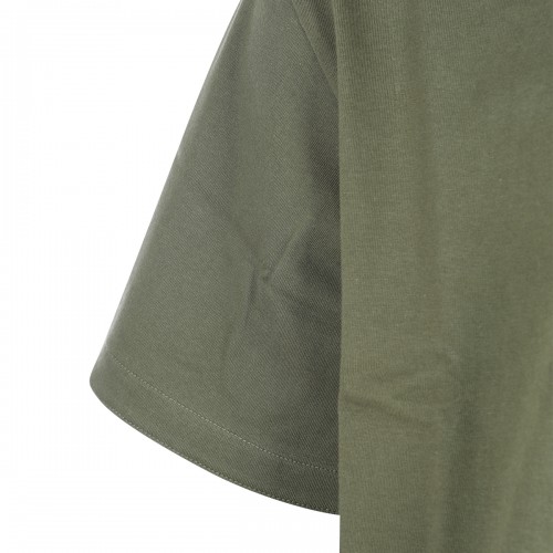 GREEN COTTON T-SHIRT