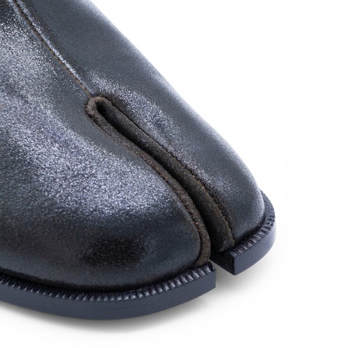 BROWN LEATHER TABI CITY LOAFERS