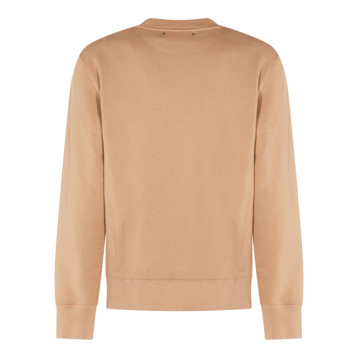 BEIGE COTTON SWEATSHIRT