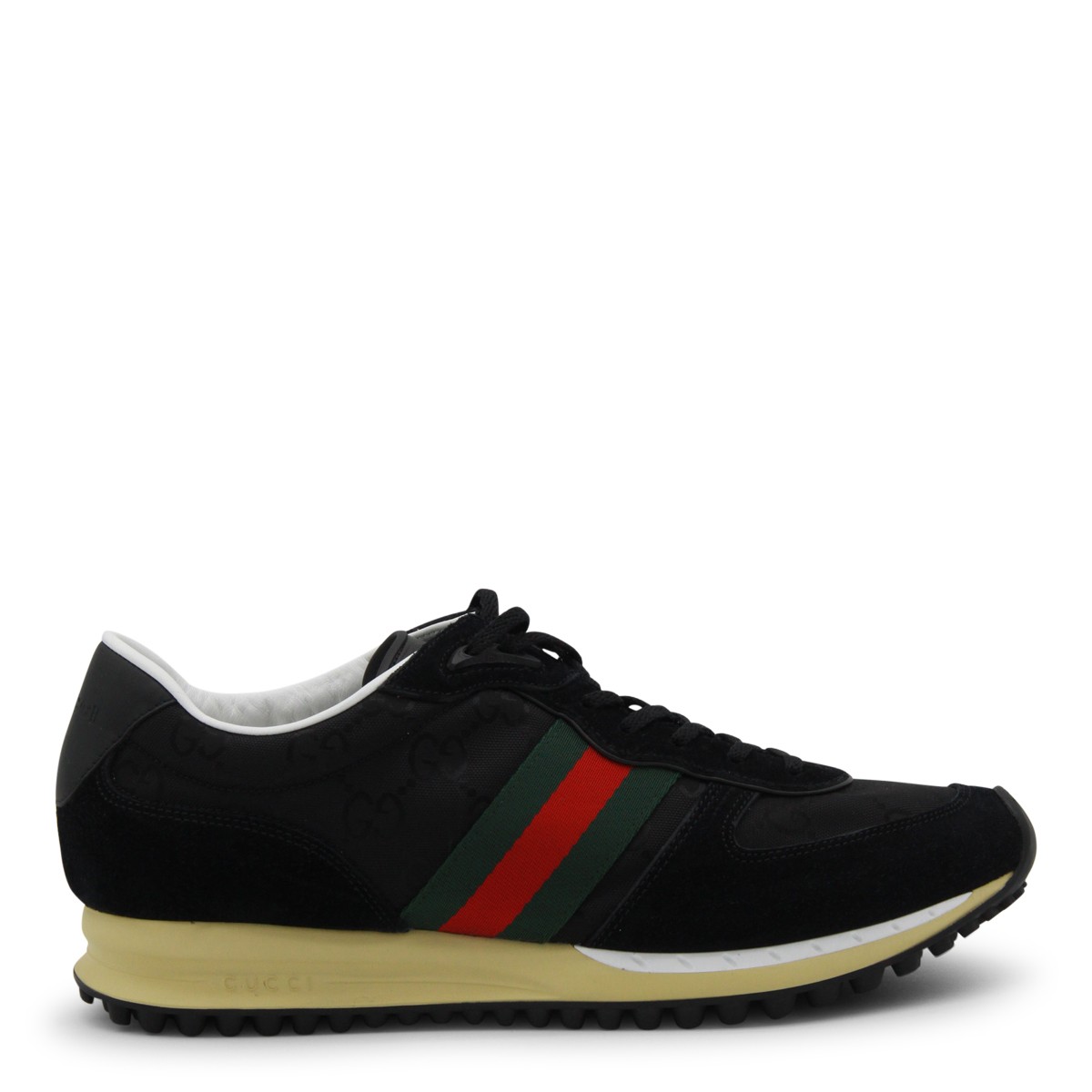 BLACK LEATHER RE-MOTION SNEAKERS