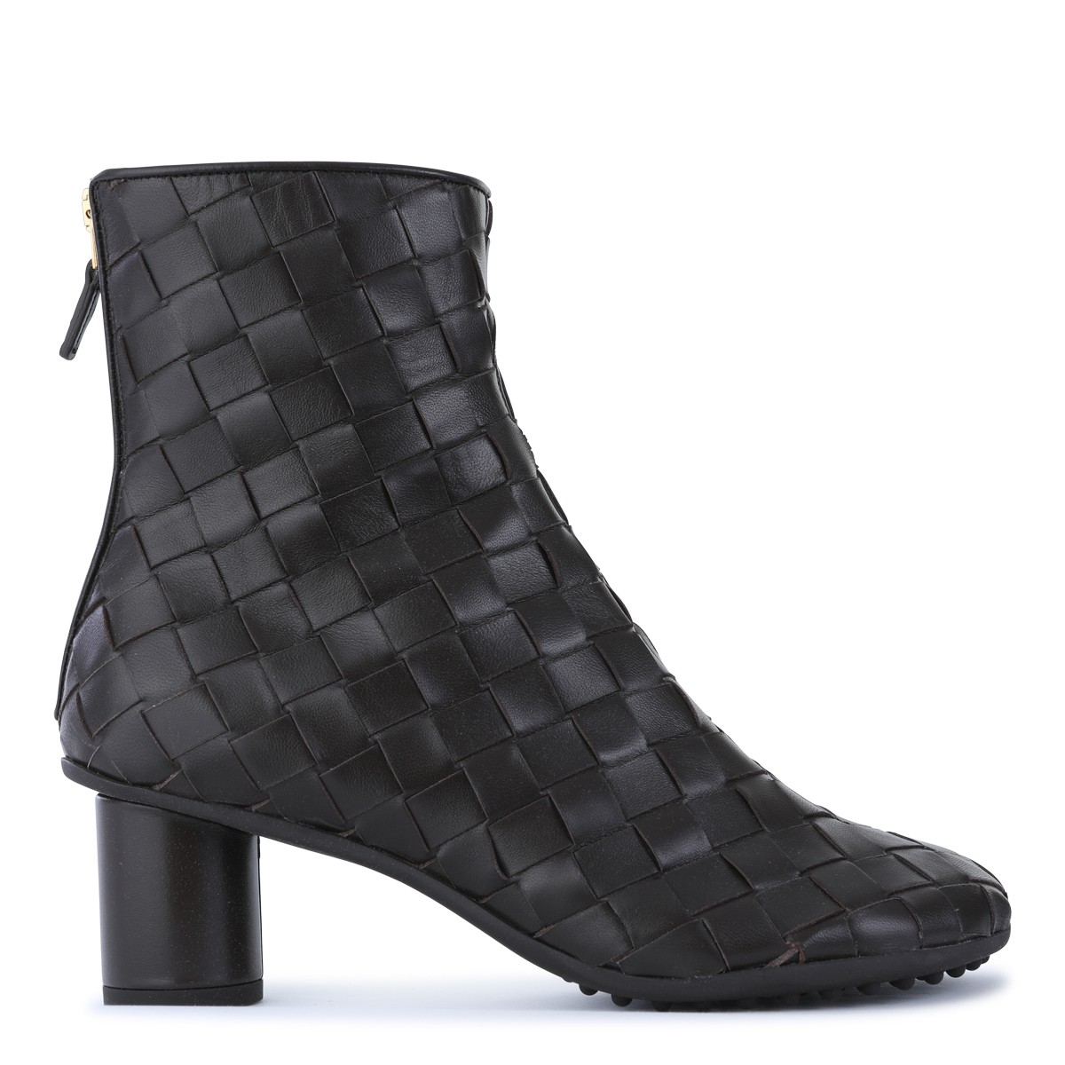 BROWN LEATHER ATOMIC BOOTS