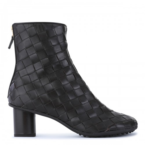 BROWN LEATHER ATOMIC BOOTS