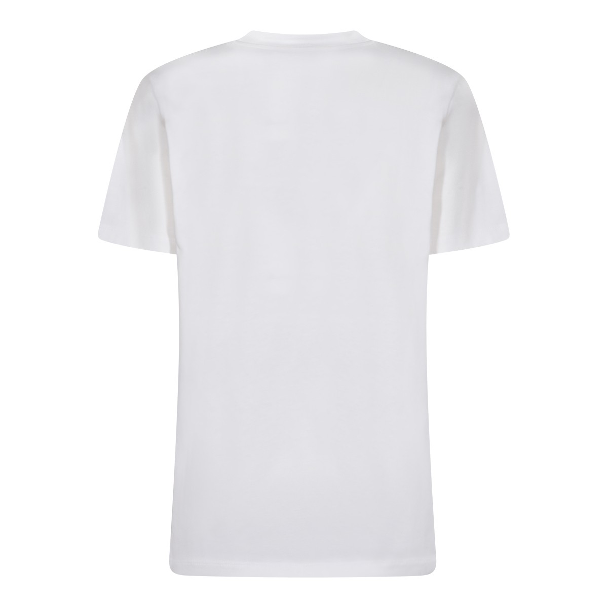 WHITE COTTON T-SHIRT