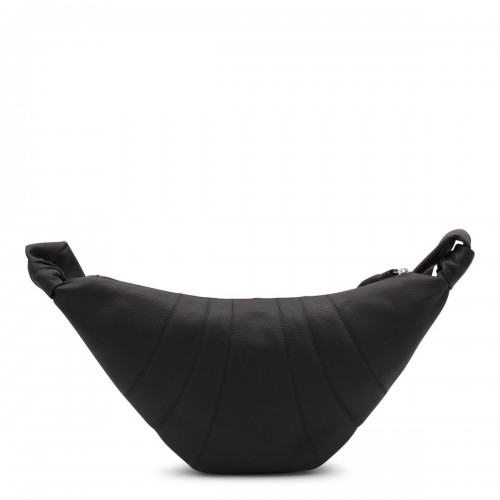 DARK BROWN MEDIUM CROISSANT SHOULDER BAG