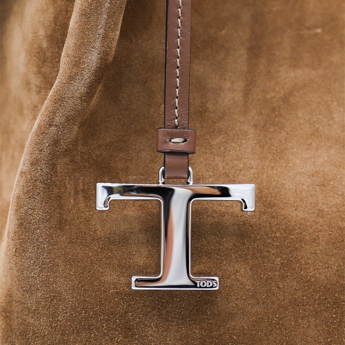 BROWN LEATHER BUZ TOTES