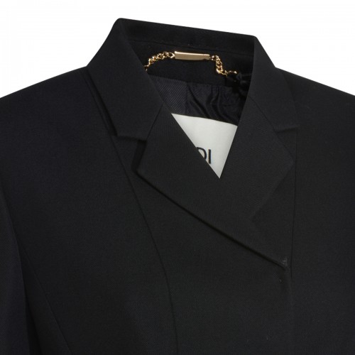BLACK WOOL BLAZER