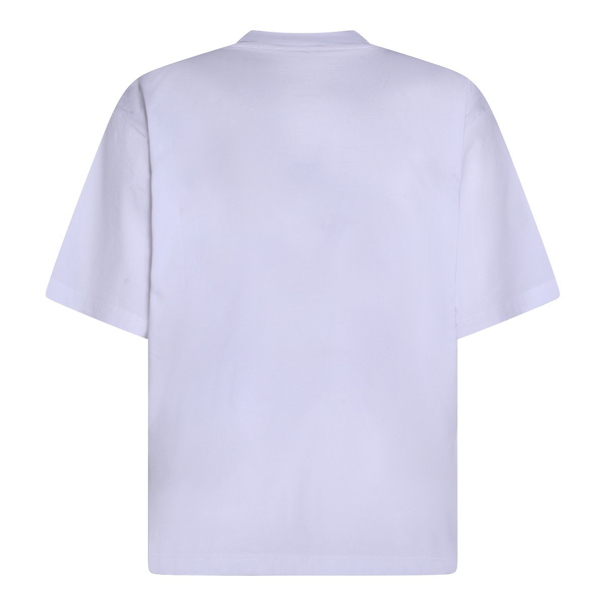 WHITE COTTON T-SHIRT