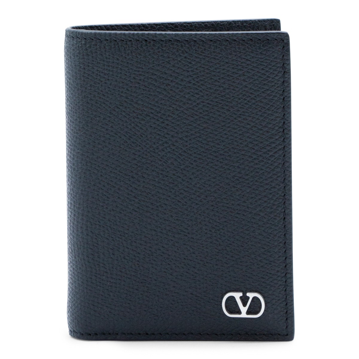 BLACK LEATHER CARD HOLDER