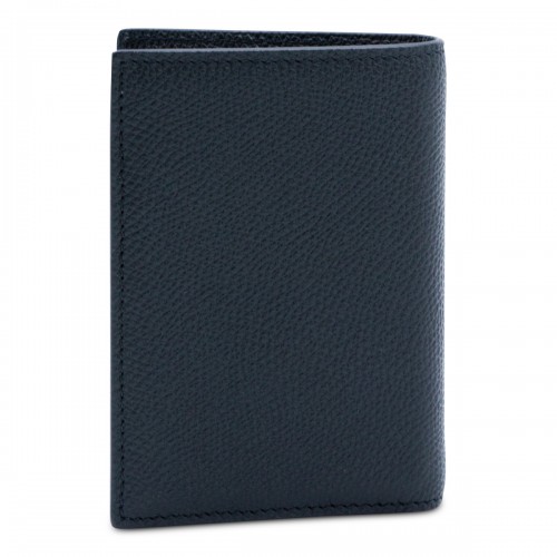 BLACK LEATHER CARD HOLDER