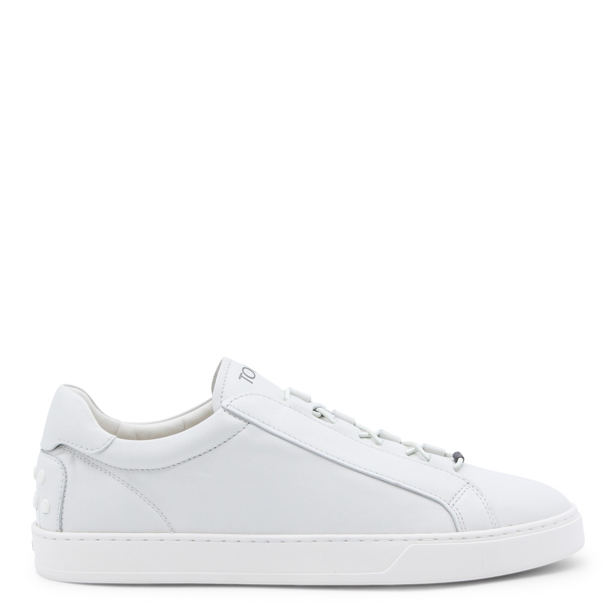 WHITE LEATHER SNEAKERS