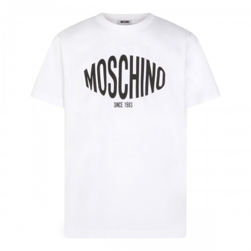 WHITE COTTON T-SHIRT