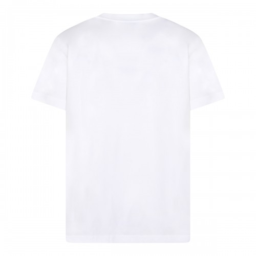 WHITE COTTON T-SHIRT