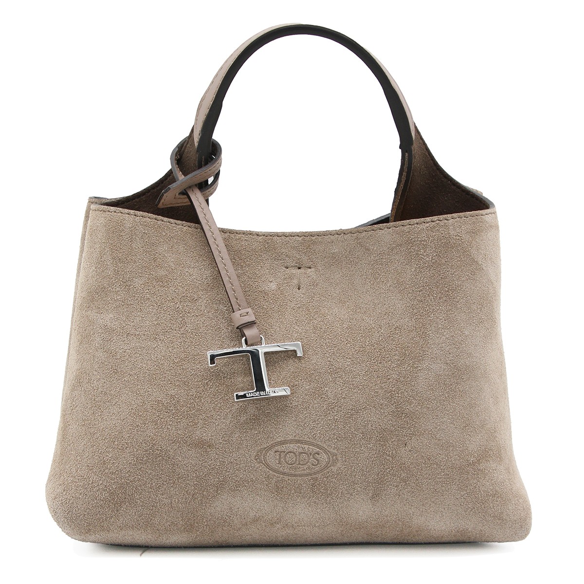 MOCHA SUEDE TOTE
