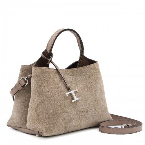 MOCHA SUEDE TOTE 2