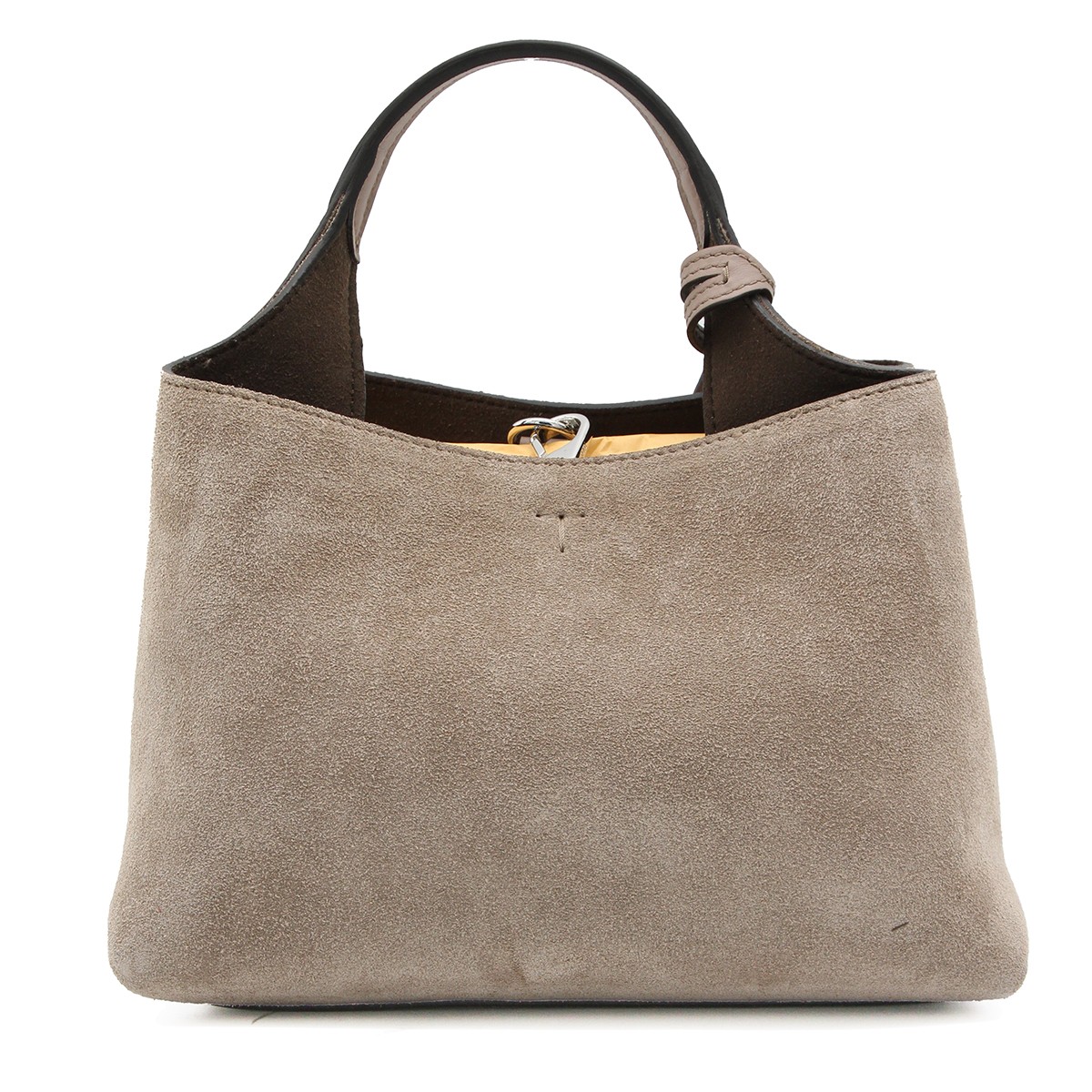 MOCHA SUEDE TOTE