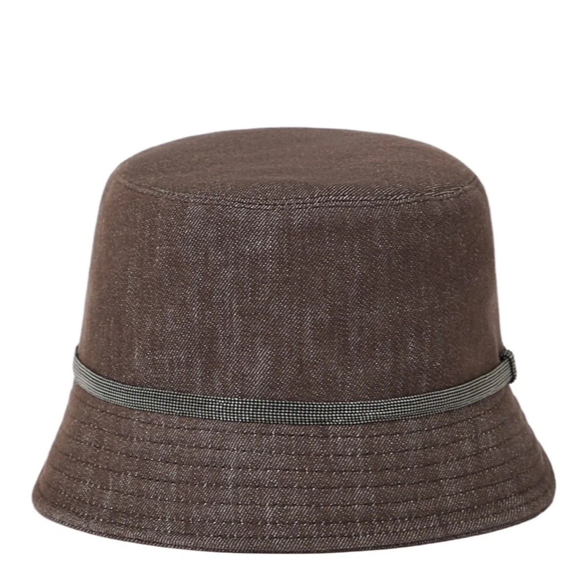 BROWN COTTON HAT