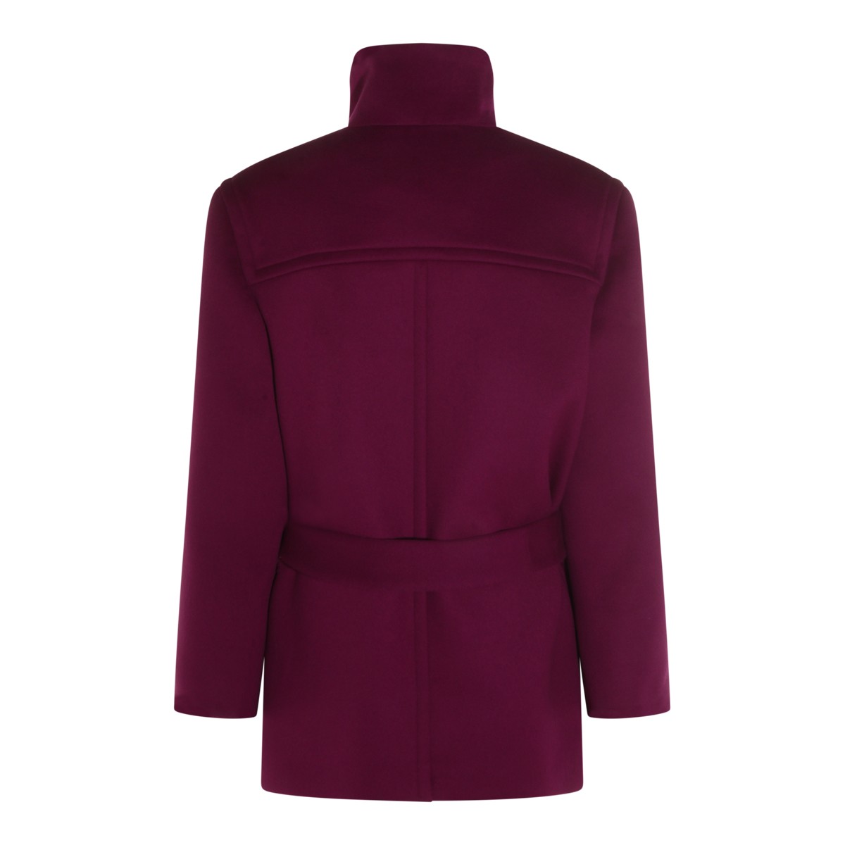 VIOLET WOOL COAT