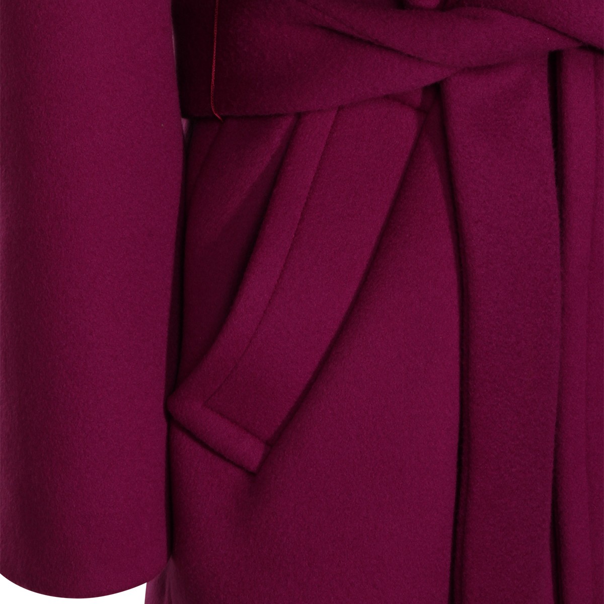 VIOLET WOOL COAT