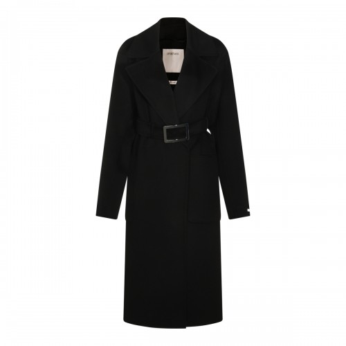BLACK CASHMERE COAT