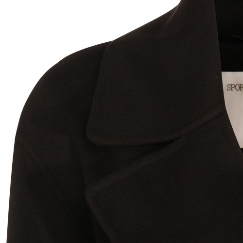 BLACK CASHMERE COAT