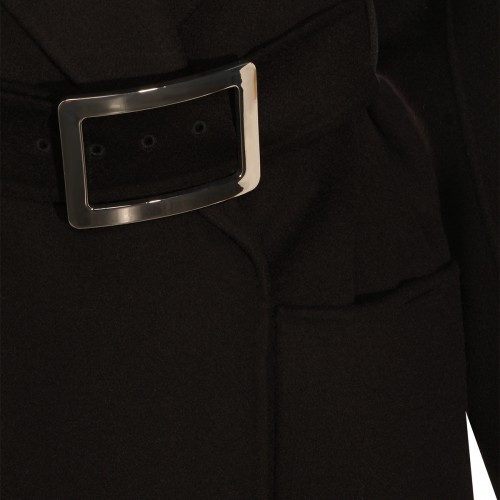 BLACK CASHMERE COAT