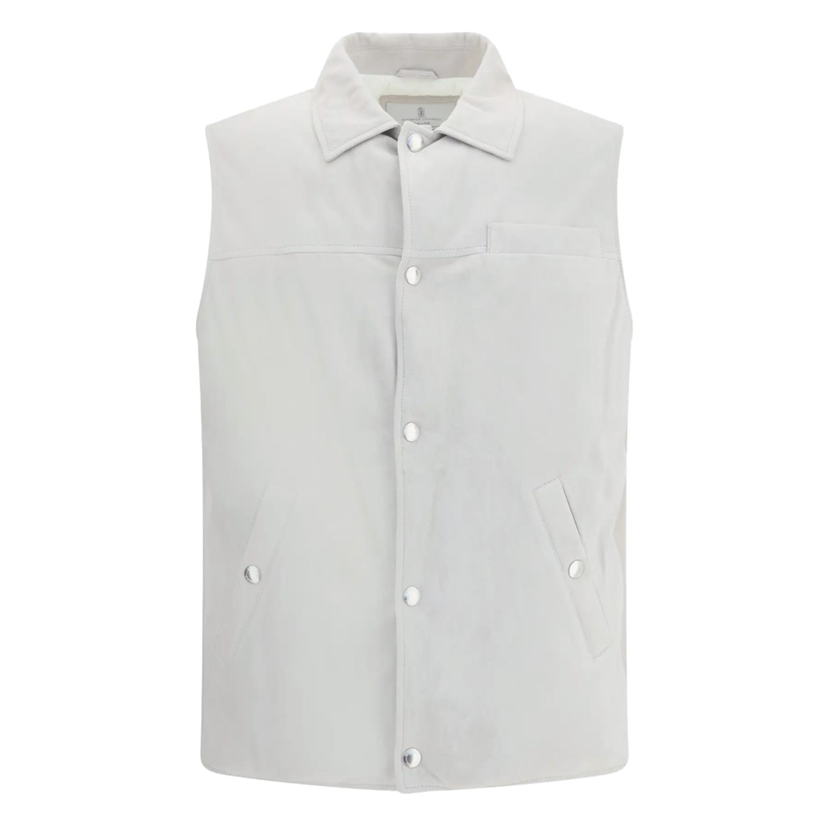 WHITE LEATHER JACKET