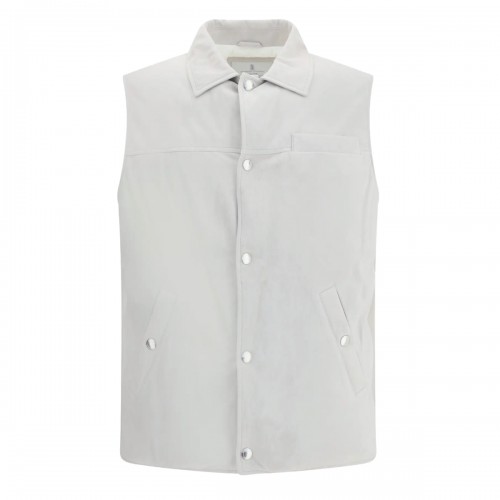 WHITE LEATHER JACKET