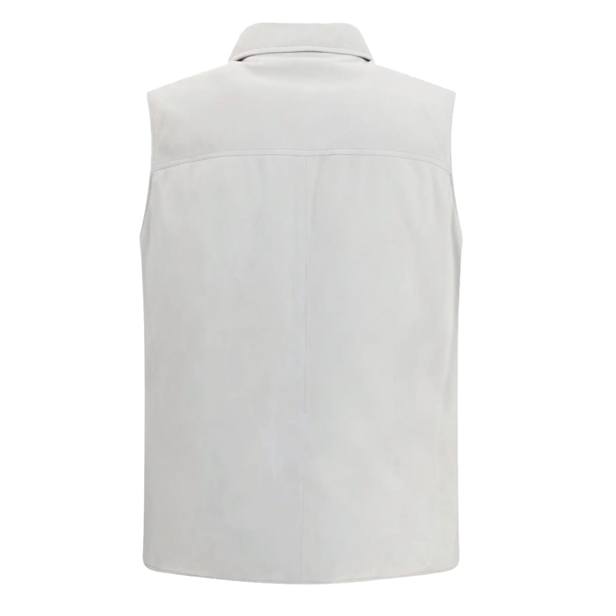 WHITE LEATHER JACKET