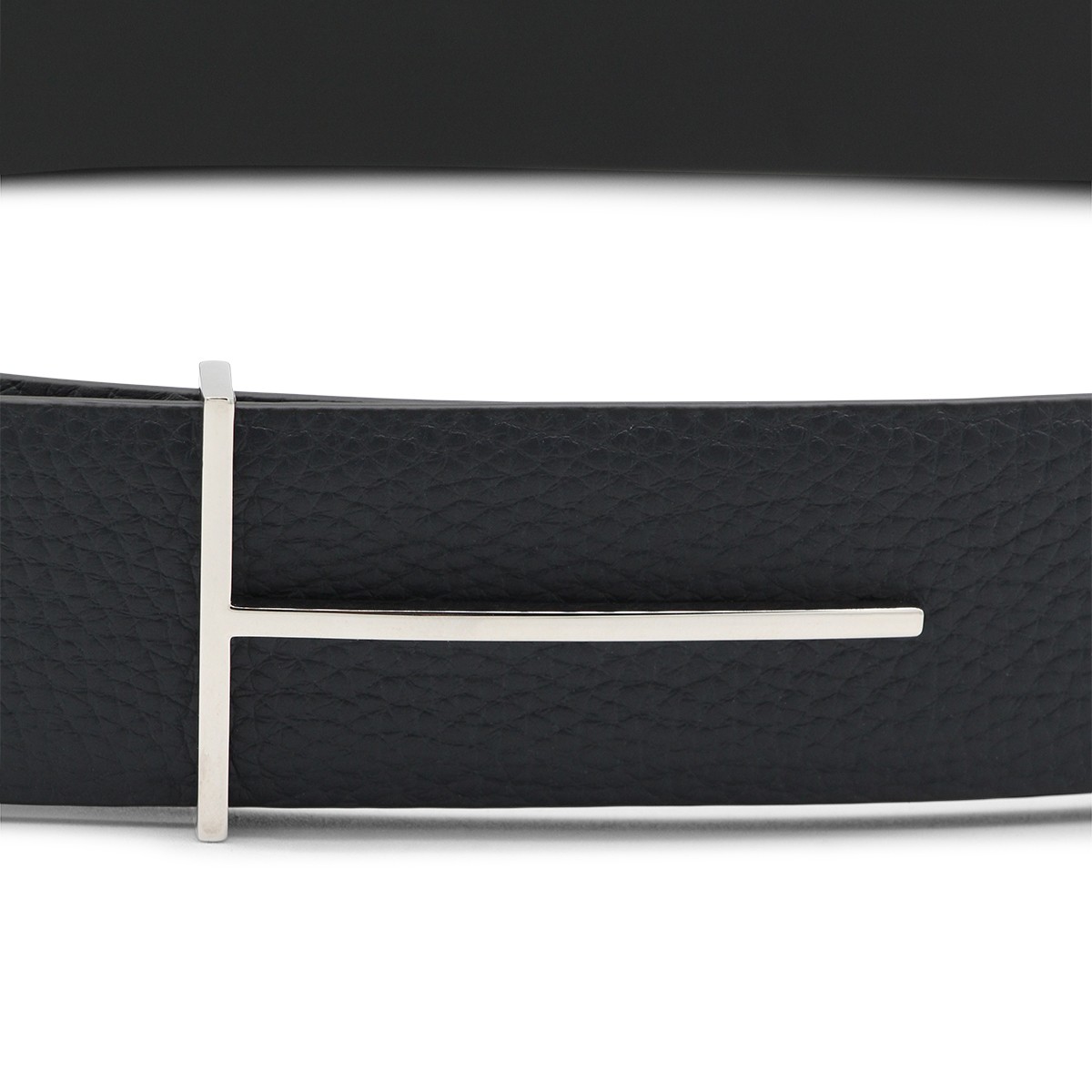 NAVY LEATHER BELT