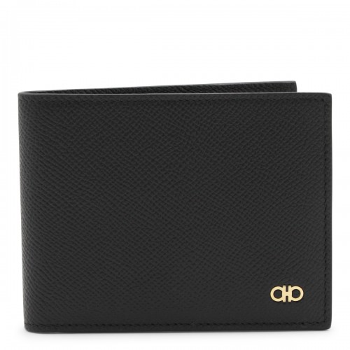 BLACK LEATHER WALLET