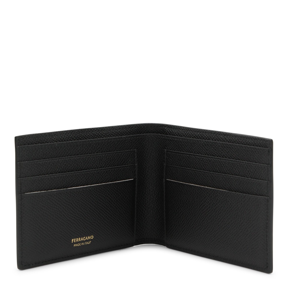 BLACK LEATHER WALLET