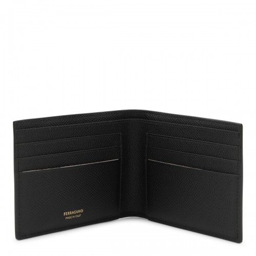 BLACK LEATHER WALLET