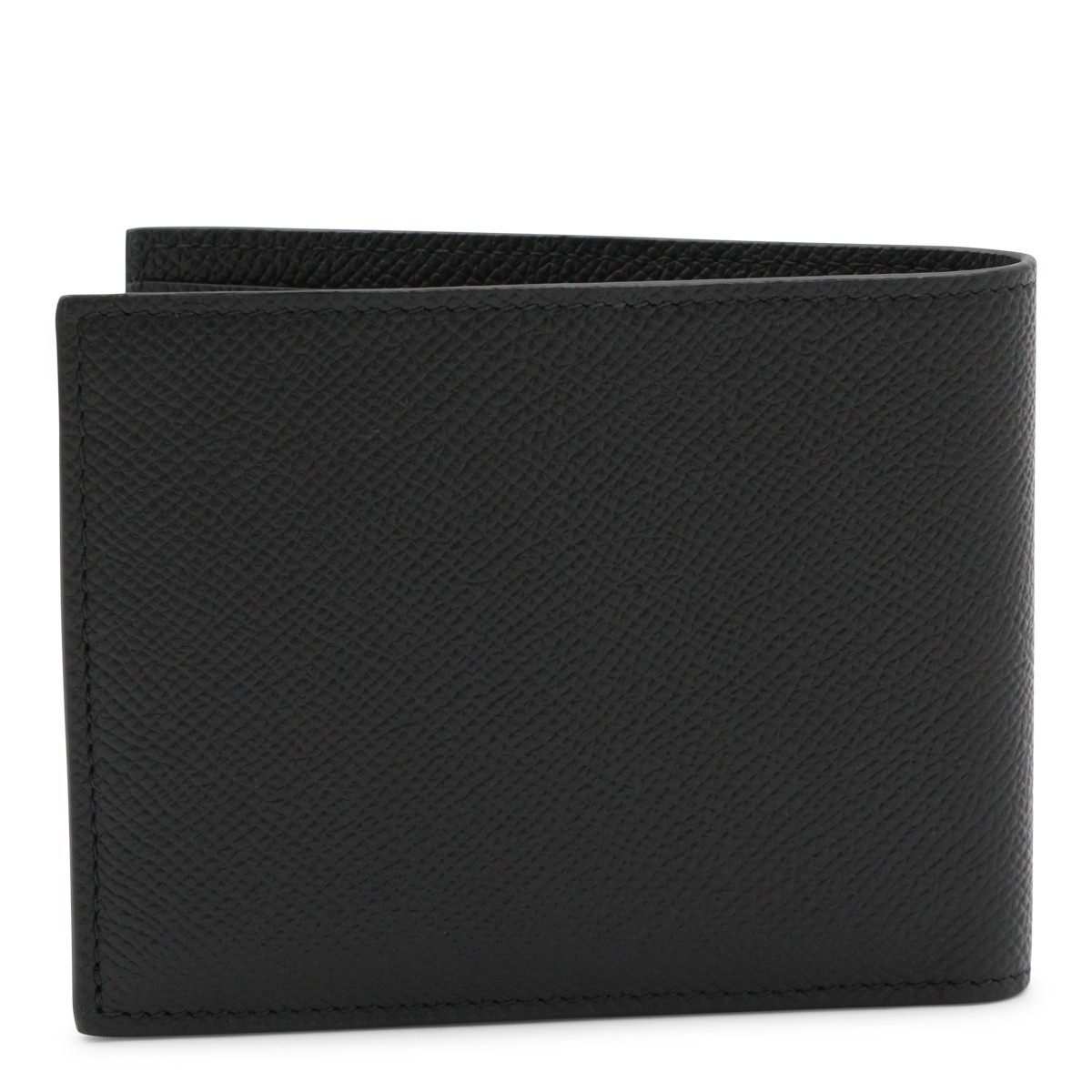 BLACK LEATHER WALLET