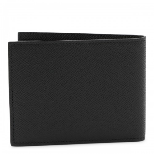 BLACK LEATHER WALLET