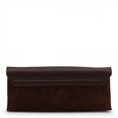 BURGUNDY LEATHER POUCHE