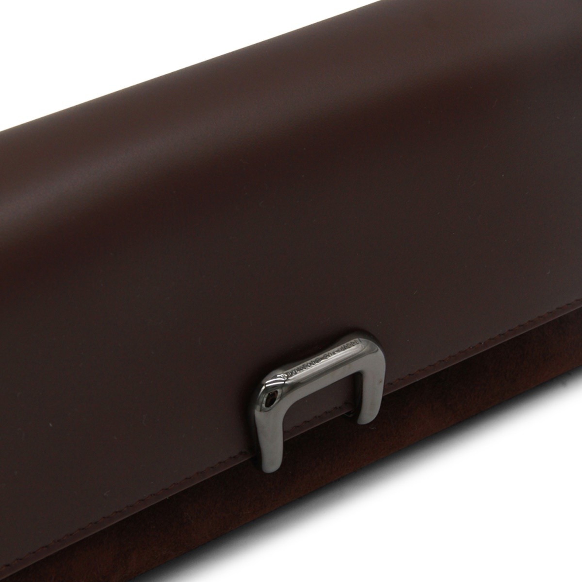 BURGUNDY LEATHER POUCHE