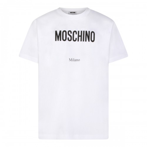 WHITE COTTON T-SHIRT