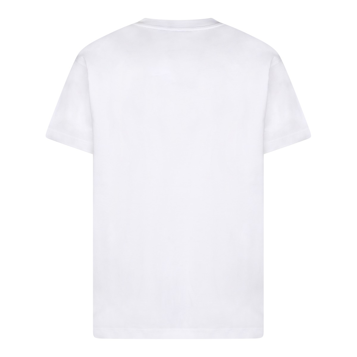 WHITE COTTON T-SHIRT