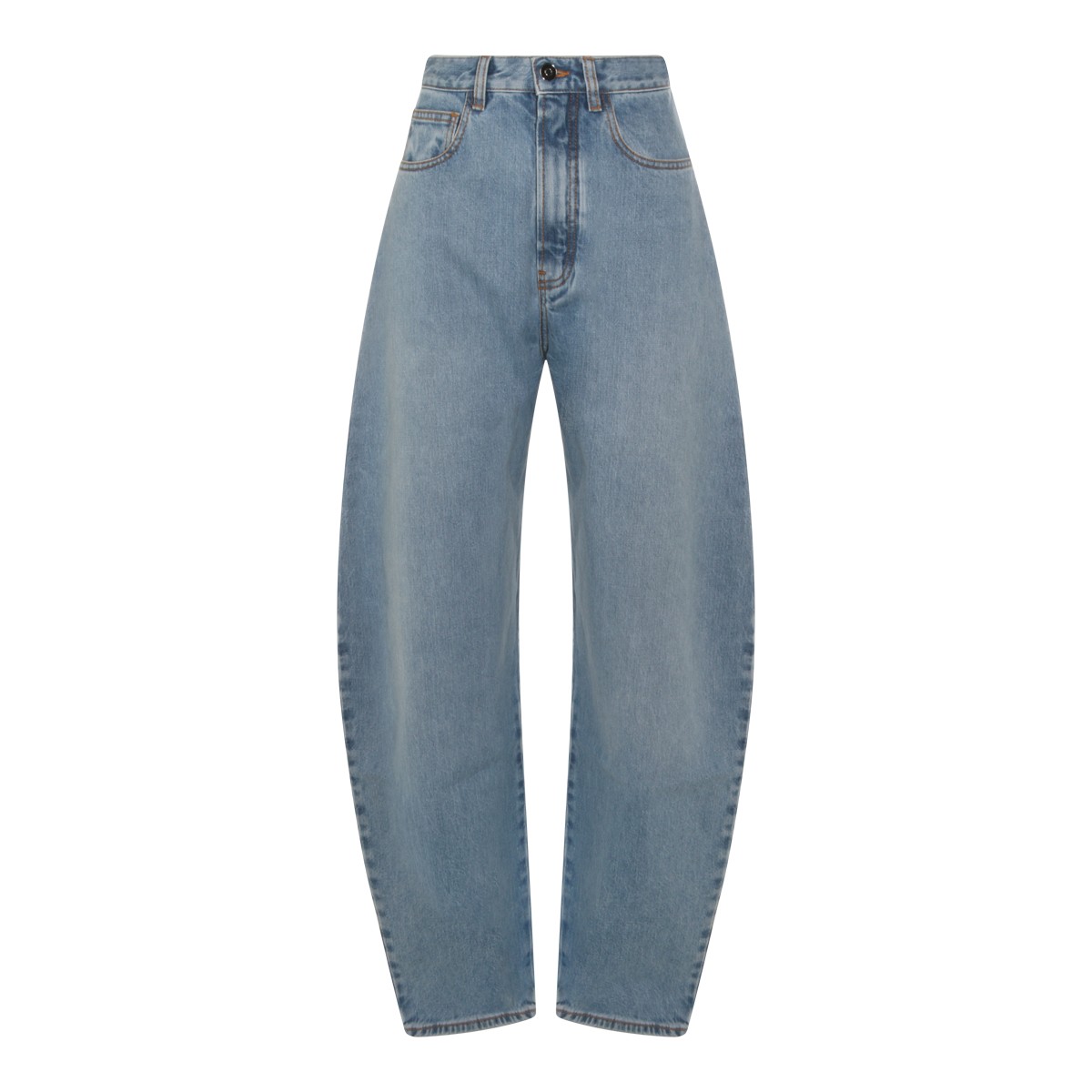 BLUE COTTON DENIM JEANS