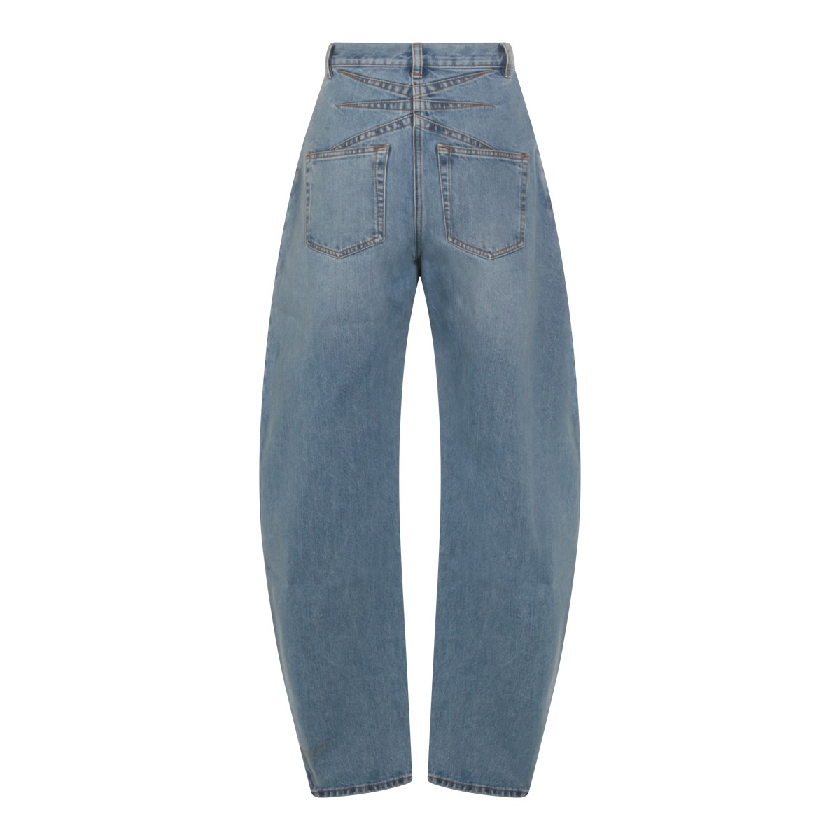 BLUE COTTON DENIM JEANS