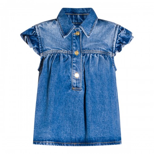 BLUE DENIM TOP